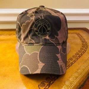 Mitchell & Ness NBA Washington Warriors Unisex StrapBack Camo Hat Michael Jordan